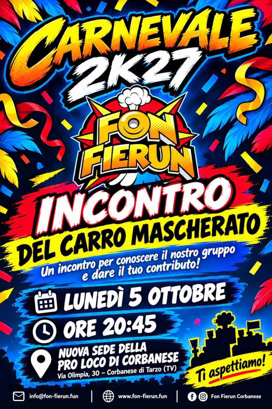 Incontro Fon Fierun 05/10/2026