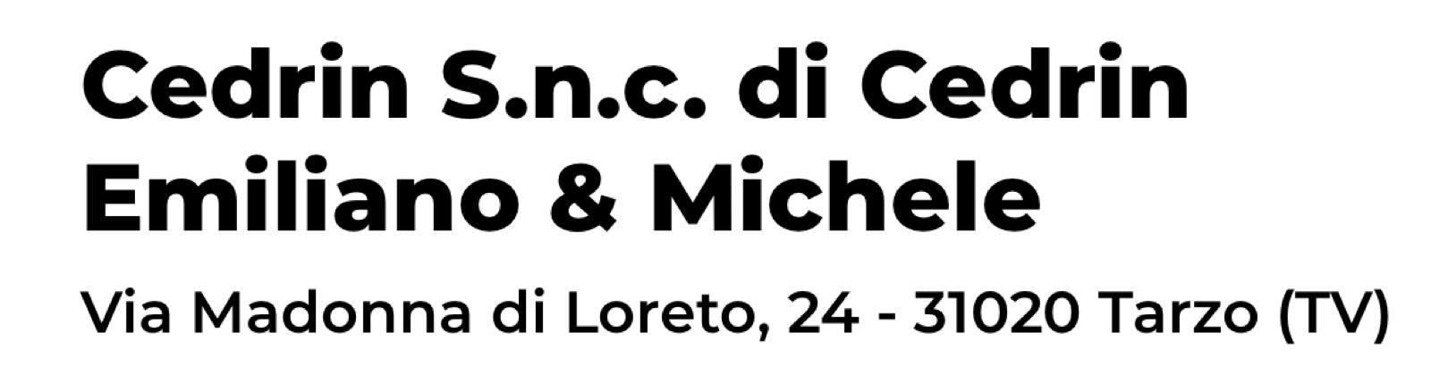 Cedrin Snc Cedrin Emiliano